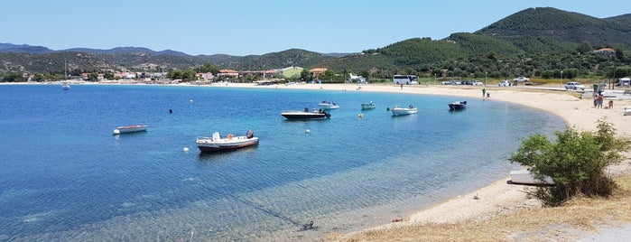 Toroni Beach is one of Halkidiki.