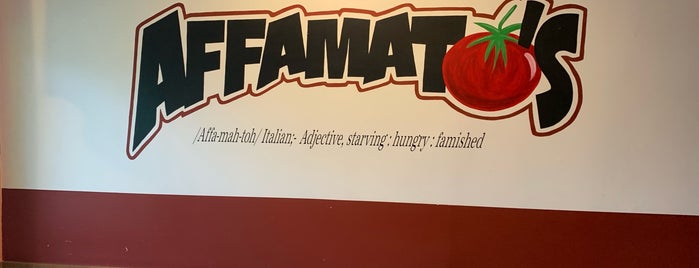 Affamato's Pizza & Italian Restaurant is one of Foodz.