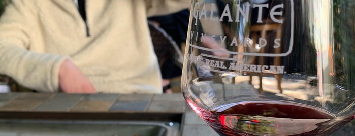 Galante Vineyards is one of Carmel Wine Walk by-the-Sea Tasting Rooms.