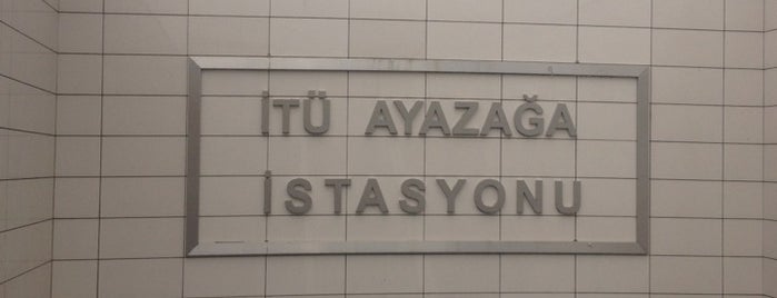 İTÜ Ayazağa Yerleşkesi Yaya Girişi is one of สถานที่ที่ Mustafa ถูกใจ.