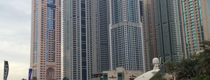 Dubai Marina Walk is one of The 15 Best Places with Scenic Views in Dubai.