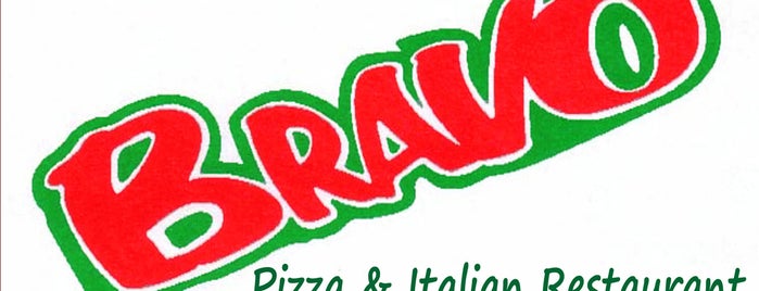 Bravo Pizza & Italian Restaurant is one of สถานที่ที่ R ถูกใจ.