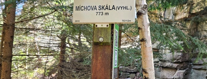 Míchova skála is one of Česká Republika.