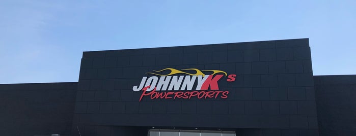 Johnny K's Powersports is one of Steve’s Liked Places.