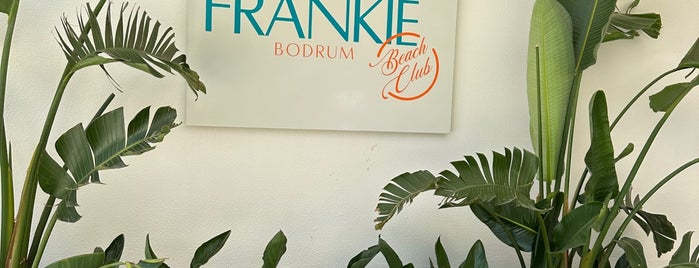 Frankie Beach Club is one of Bodrum 🌺.