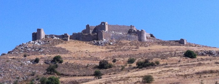 Larissa Castle of Argos is one of สถานที่ที่บันทึกไว้ของ Spiridoula.