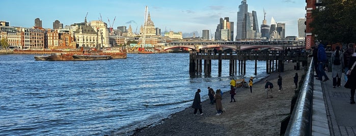 Bankside Beach is one of Kate's London list.