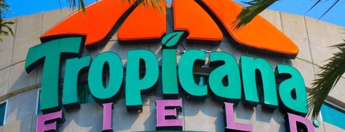 Tropicana Field is one of Bucket List Trip Stops.