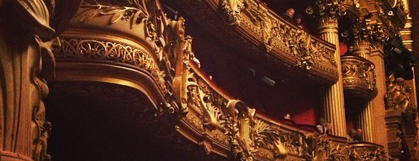 Opéra Garnier is one of Paris.