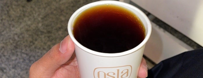 OSLA CAFEE is one of Locais salvos de Osamah.