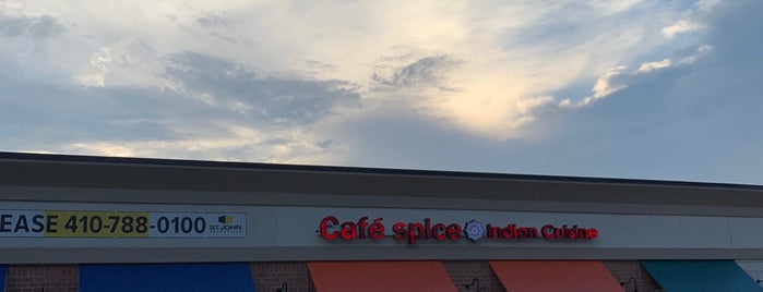 Cafe Spice Indian Cuisine is one of Maryland Resto/Buffet.
