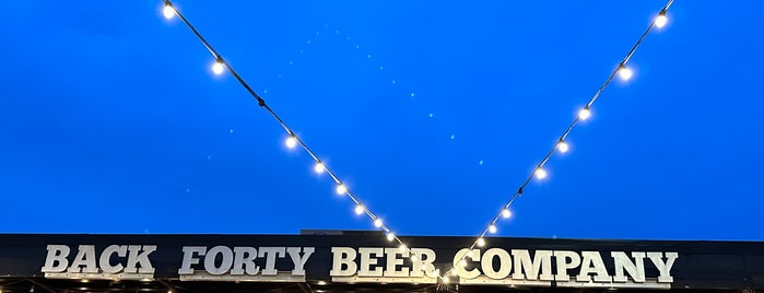 Back Forty Beer Company is one of Where To Get A Beer.