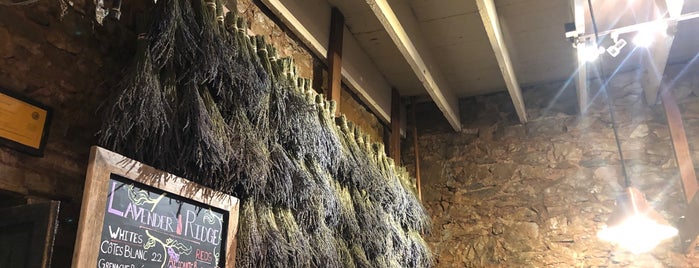 Lavender Ridge Winery is one of Murphys CA.