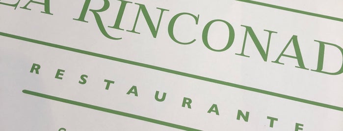 La Rinconada is one of 20 favorite restaurants.