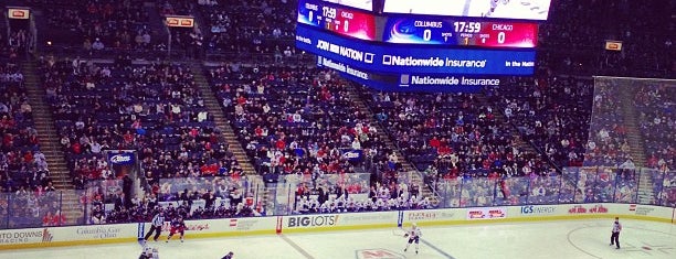Nationwide Arena is one of Columbus.