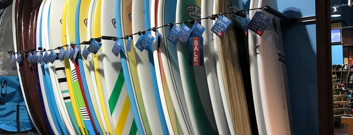Ron Jon Surf Shop is one of favourite spots.