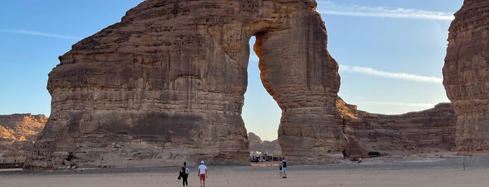 The Elephant Rock is one of KSA ,Alula 🌄.