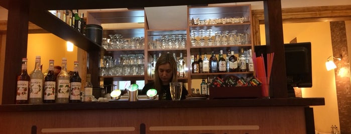 Prague wine/cocktail bar