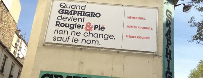 Graphigro-Rougier&Plé is one of Paris.