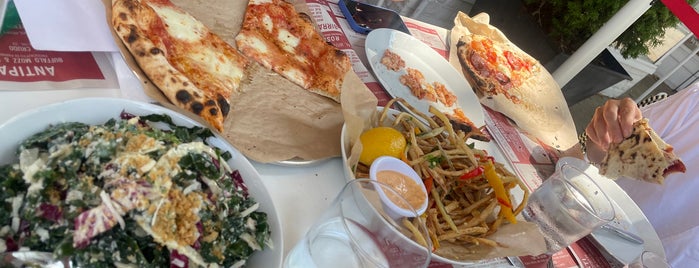 Sag Pizza is one of Rachel's Hamptons.