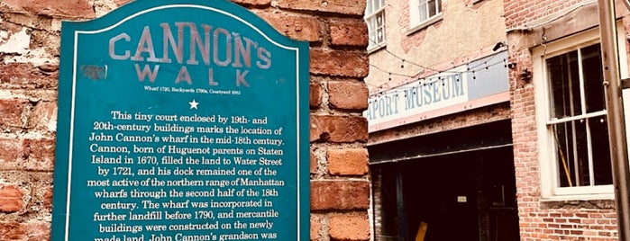 Cannon's Walk is one of Hidden gems in NYC.
