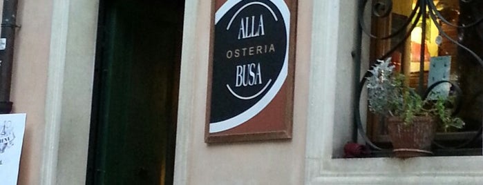La Nuova Busa is one of VR to eat.