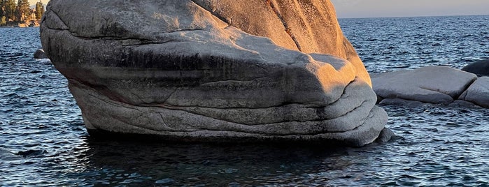 Bonzai Rock is one of Secret Cove.