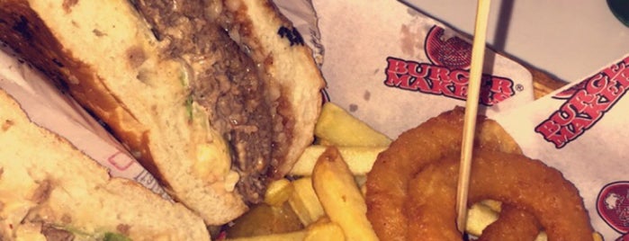 Burger Makers is one of Jeddah burger joints.