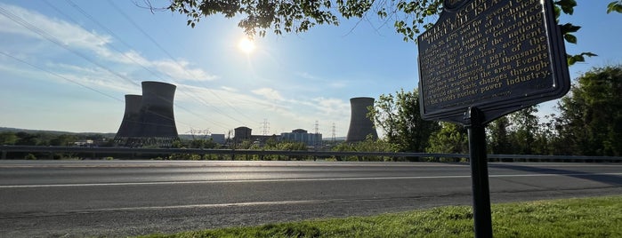 Three Mile Island is one of Landmarks, Historical Sites, Parks and Museums.