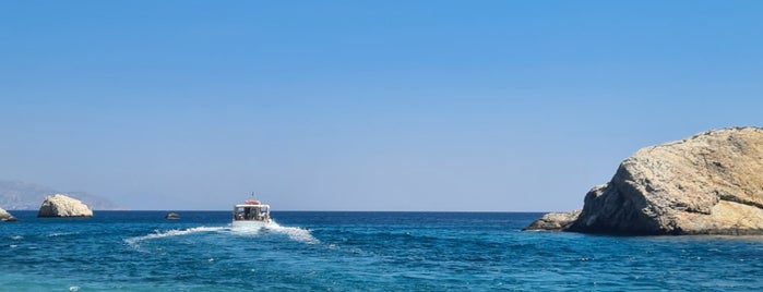 Katergo Beach is one of Folegandros.