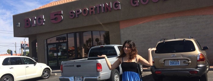 Big 5 sporting goods is one of Vegas.