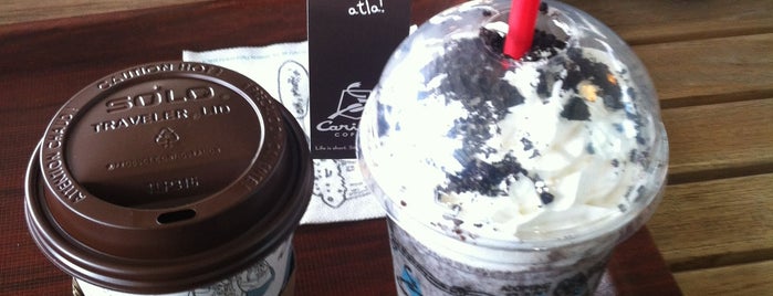 Caribou Coffee is one of Pazar.