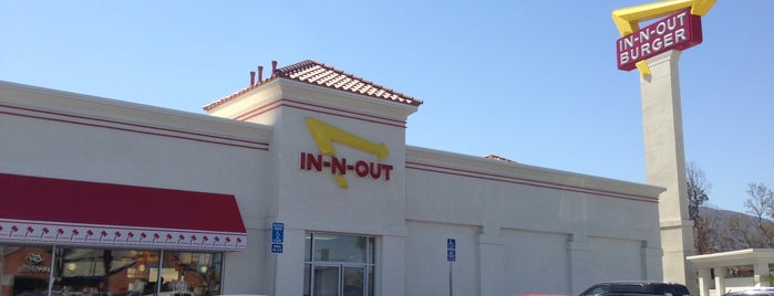 In-N-Out Burger is one of Mayorship.