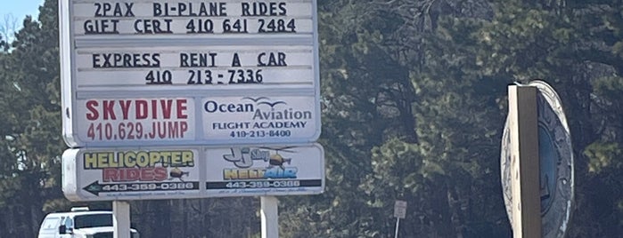 Ocean City Municipal Airport  (KOXB) is one of Put on Gogobot.