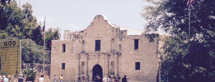 The Alamo is one of สถานที่ที่บันทึกไว้ของ Rachel.