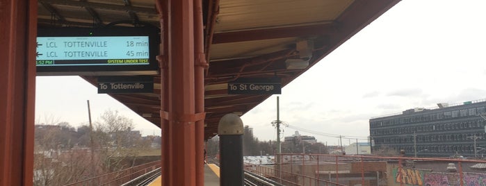 MTA SIR - Stapleton is one of MTA Staten Island Railway.