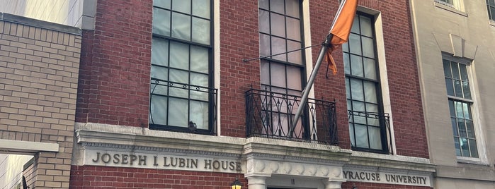 Syracuse University Lubin House is one of BIG APPLE WISHES.