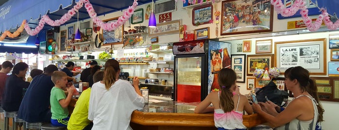 Jerry's Soda Shoppe at De Soto Pharmacy is one of restaurants to try.