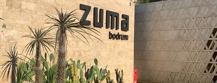 Zuma Bodrum is one of BODRUM -Yemek.