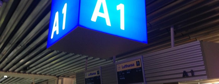 Gate A1 is one of Flughafen Frankfurt am Main (FRA) Terminal 1.