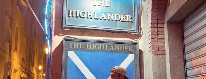 The Highlander is one of Bar.