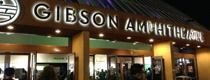 Gibson Amphitheatre is one of Entertainment.