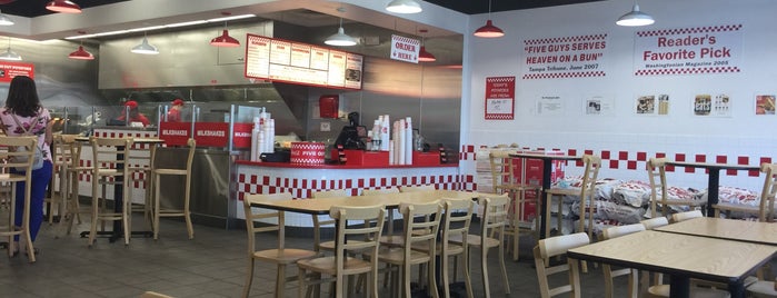 Five Guys is one of LeeAnn’s Liked Places.