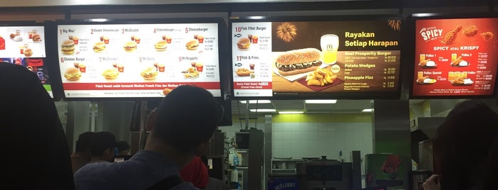 McDonald's is one of Via's.