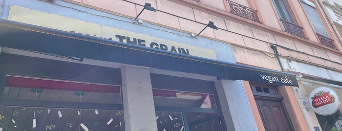 against the grain is one of Lyon.