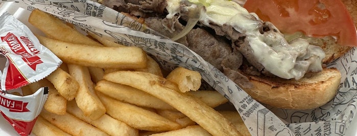 Charleys Philly Steaks is one of Favorite Food.