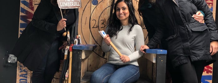 Bad Axe Throwing is one of Fun Times.