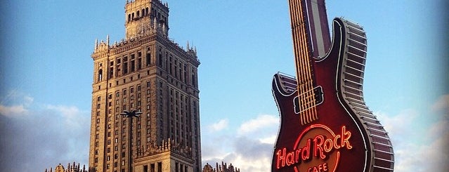 Hard Rock Cafe Warsaw is one of Warsaw.