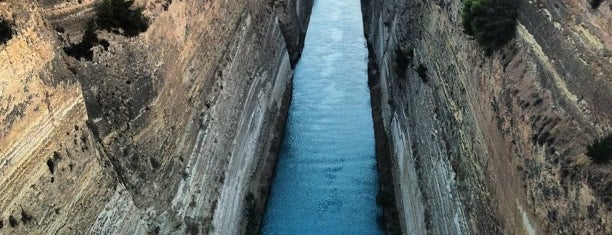 Corinth Canal is one of ^^Greece ☀️🏖⛴^^.