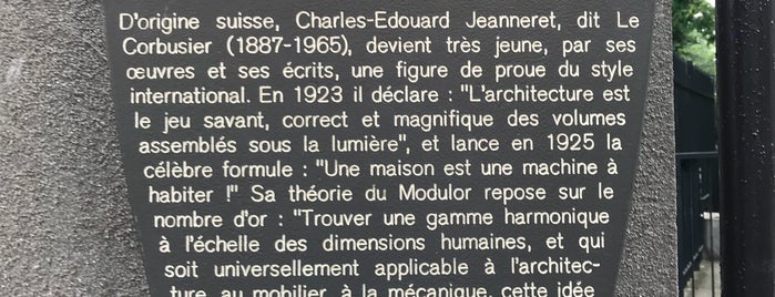 Fondation Le Corbusier is one of Posti che sono piaciuti a Geert.